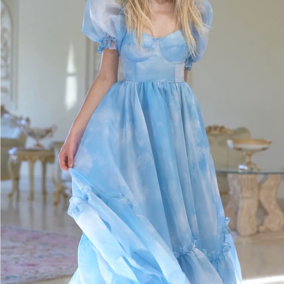 Selkie Dresses Selkie Head In The Clouds Ritz Gown Poshmark
